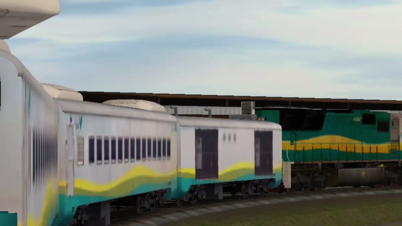 TRAINZ ANDROID: Trem de Passageiros novo e velho da EFC recriação