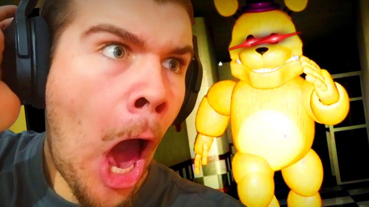 ELE É MUITO RÁPIDO PARA MIM!!! - Those Nights at Fredbear's: The 2015 Remake
