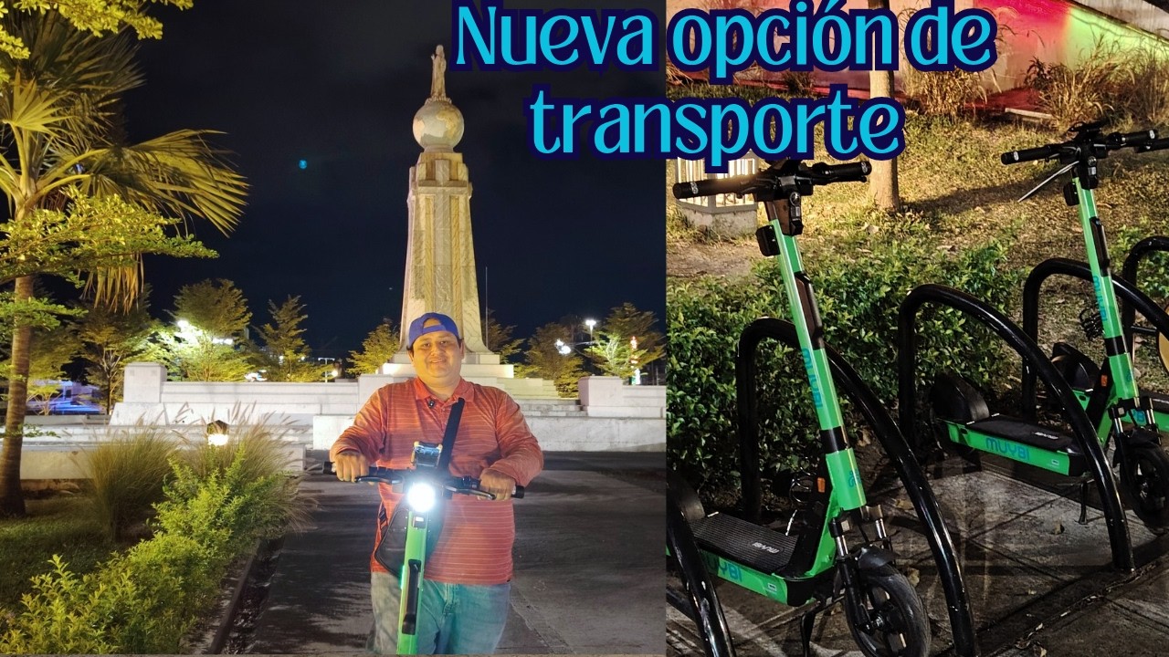 Probando scooters alquilados en la ciudad. 🛴Vale la pena?