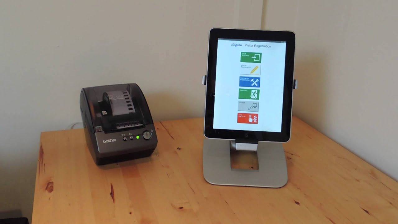 iSignIn - Visitor Badge Printing