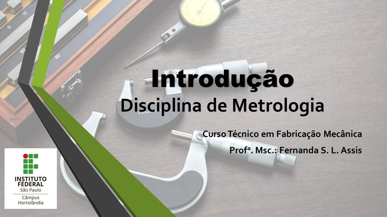 Metrologia - Introdução