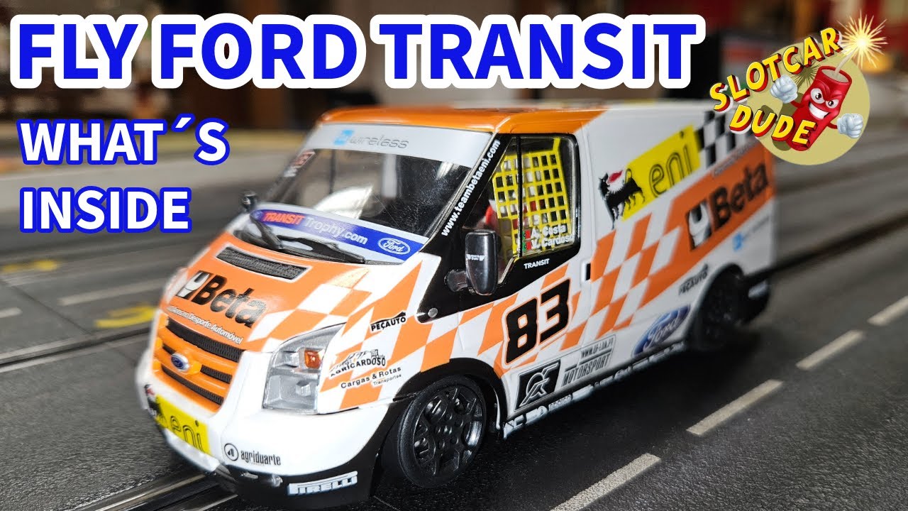 Watch What This Ford Transit Slotcar Can Really Do #slotcarsareback #slotcarsofyoutube #slotcardude
