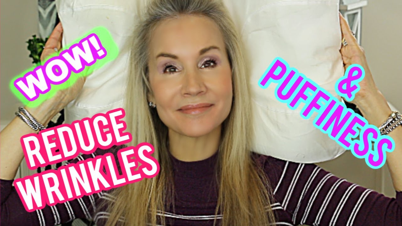 ANTI AGING PILLOW FOR SIDE SLEEPERS | REDUCE WRINKLES & PUFFINESS