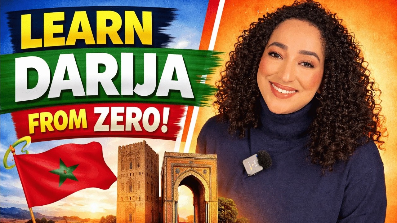 Speak Moroccan Darija From Day 1 - Beginner Guide: Greetings & Conversation