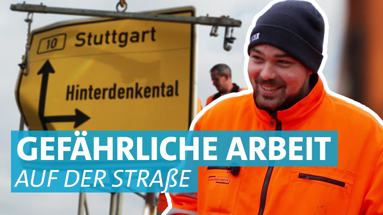 Kalt, laut, gefährlich - Unterwegs mit der Straßenmeisterei in Ulm im Winter