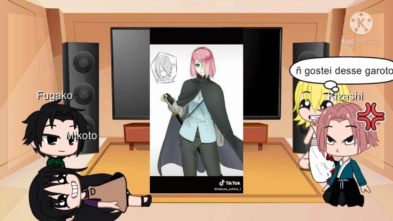♔pais de sasusaku reagindo a eles♔