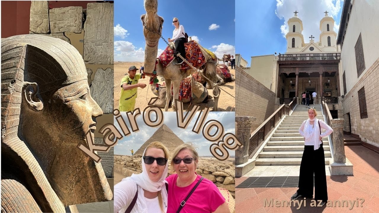 Kairó Vlog / Utazás Egyiptomba [ Mennyi az annyi? Tippek, Árak& Történelem ]| Ritanizer