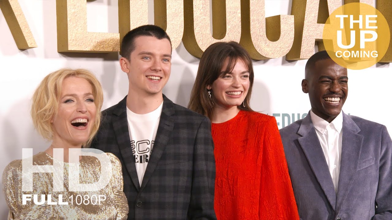 Sex Education season 2 premiere arrivals: Asa Butterfield, Gillian Anderson, Emma Mackey Ncuty Gatwa