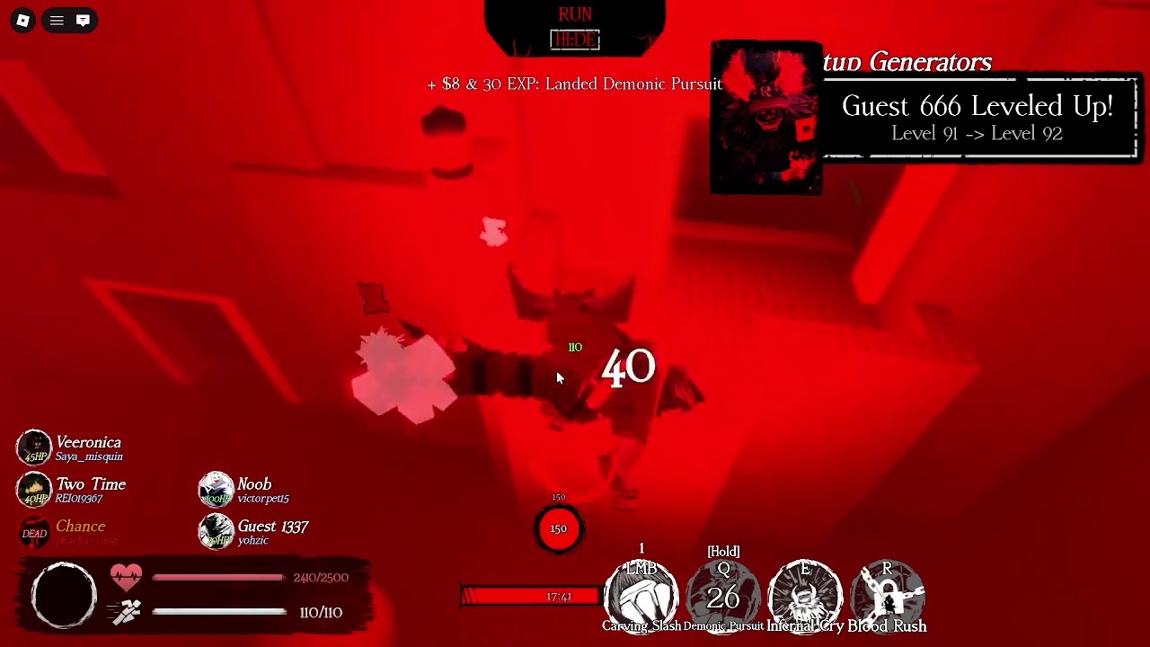Roblox Forsaken Random Gameplay (Sixer) 51