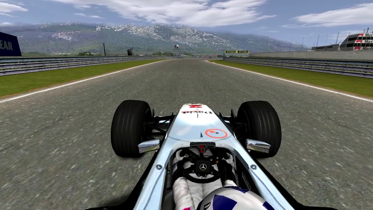 rFactor | Legend League S4 Pre-season testing - McLaren MP4/15 Onboard on Estoril with MateLeLe