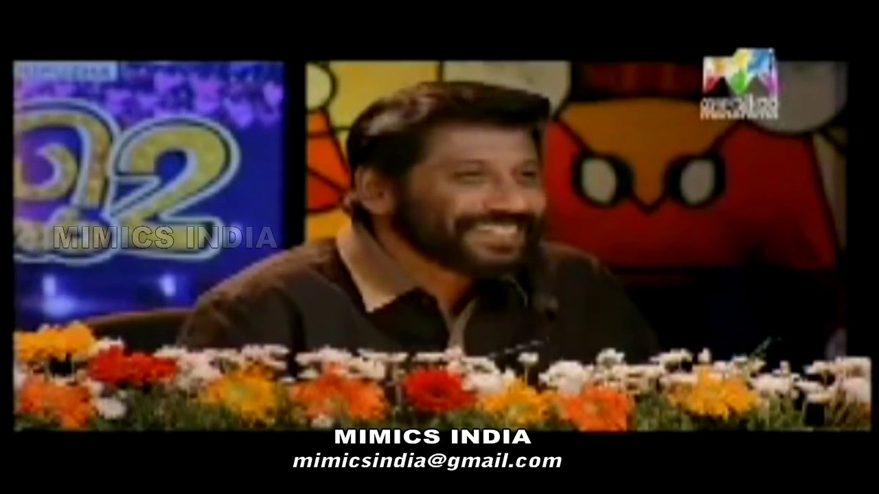 Mimics India  Shivadas Mattannur Best of Comedy Festival 23 6 2015 Mazhavil Manorama mimics