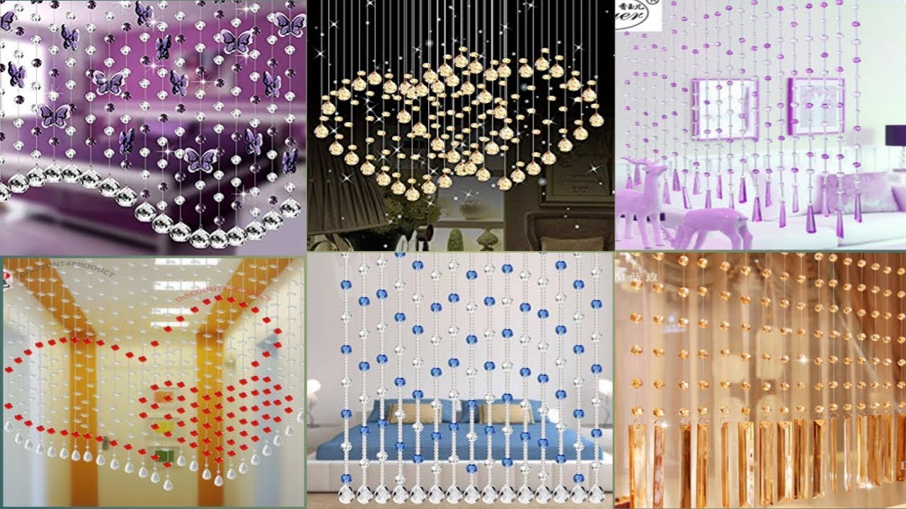 Stylish and affordable curtains || Latest beads curtains design