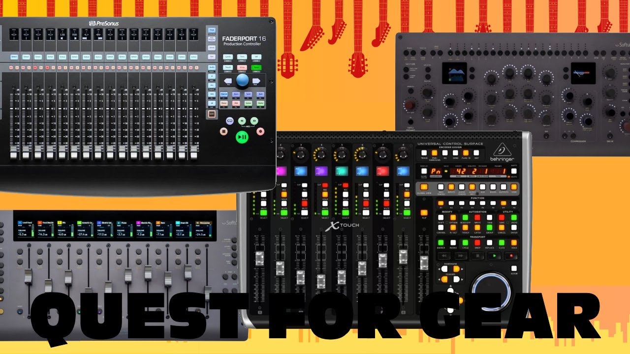 Все панели управления Daw — отстой + Распаковка FaderPort 8 + Black LYING Audio