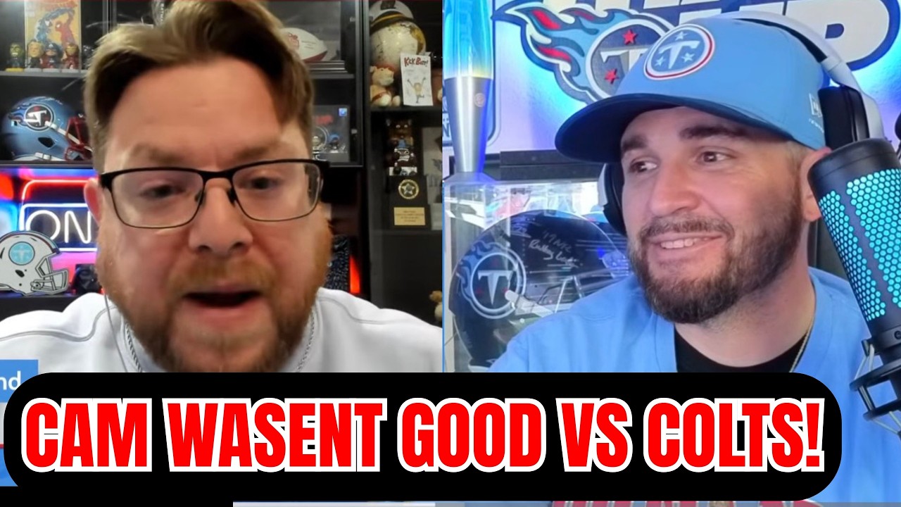 CAM WARD WAS NOT GOOD IN TITANS 26-20 WIN VS COLTS! Titan Anderson Reaction! 