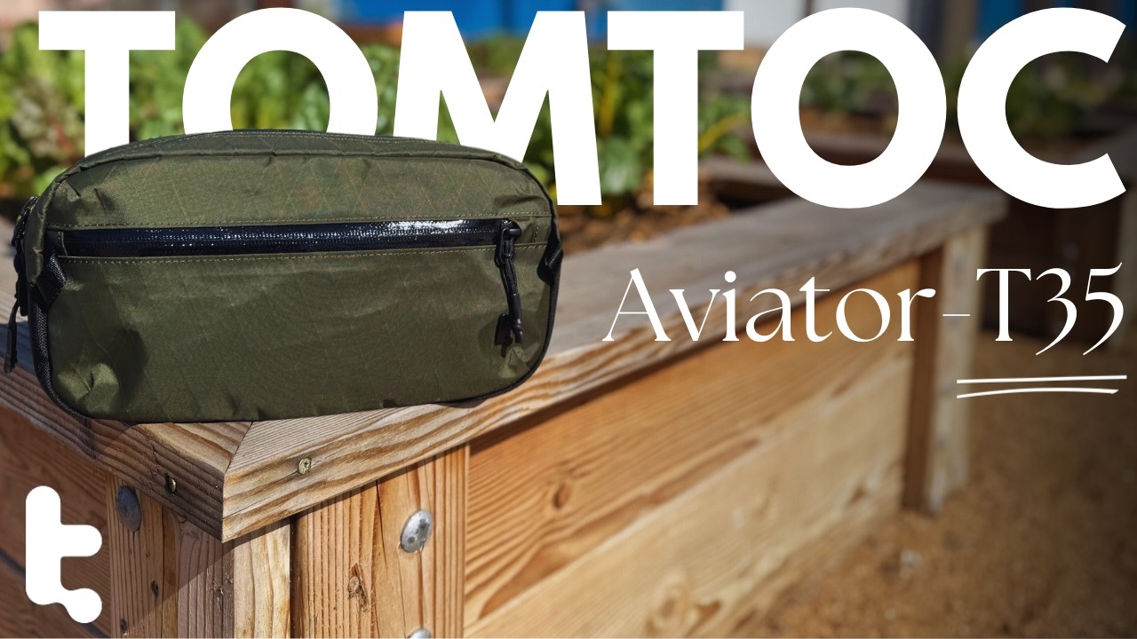 tomtoc Aviator-T35 X-PAC Chest Bag: A Fan Favorite With A Twist