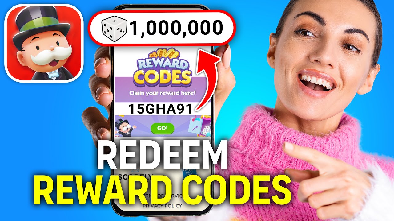 How to Redeem Monopoly GO Reward Codes! Free Dice & Money in Monopoly Go Reward Code