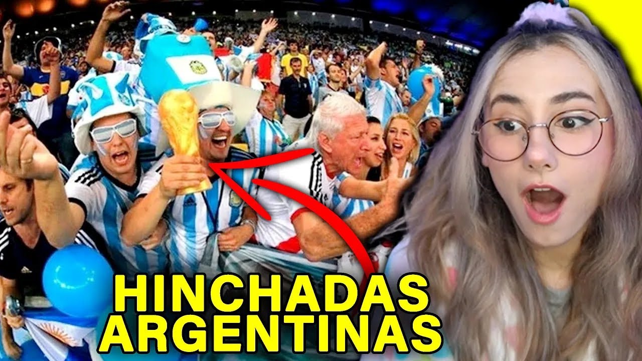 REACCIONANDO a 🇦🇷 HINCHADAS ARGENTINAS 🇦🇷 por PRIMERA VEZ!!! FUTBOL ARGENTINO