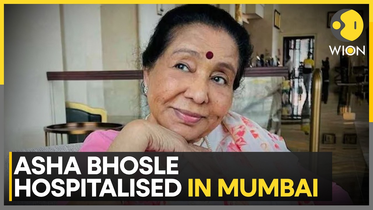 Veteran Singer Asha Bhosle Rushed to Hospital in Mumbai Due to Chest Infection | WION