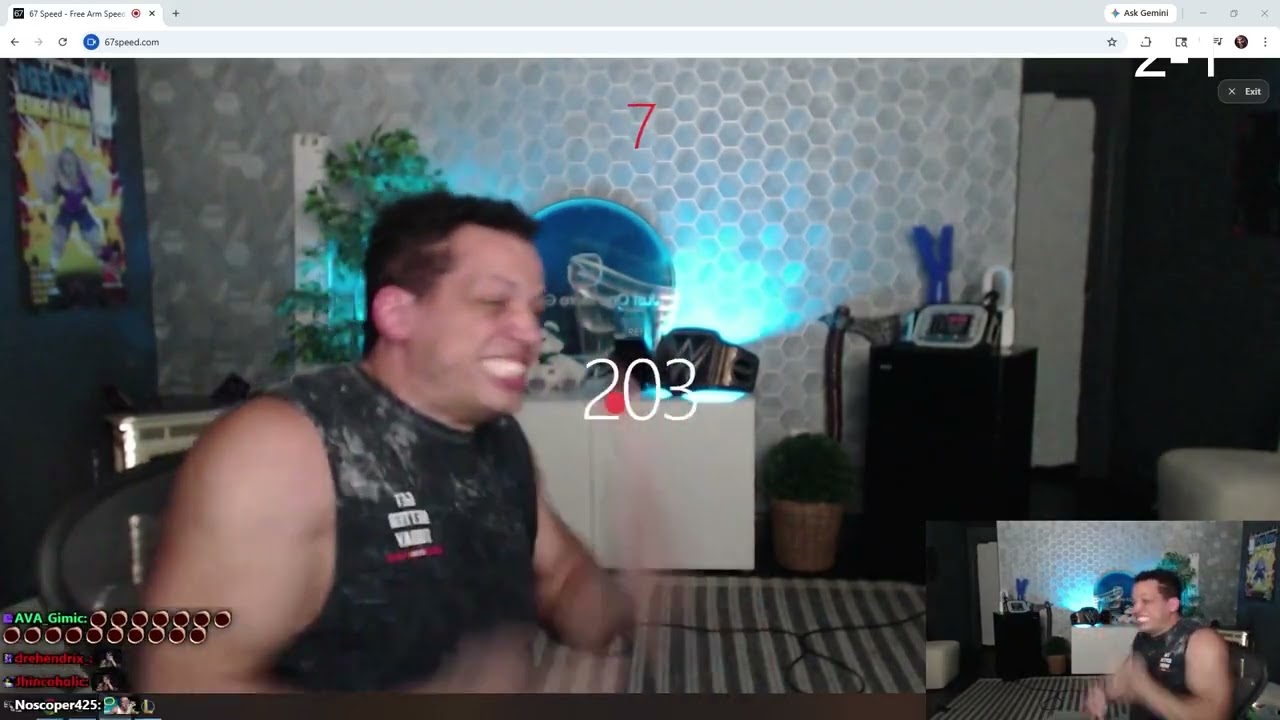 Tyler1 Regrets Trying The 67 Speed Challenge