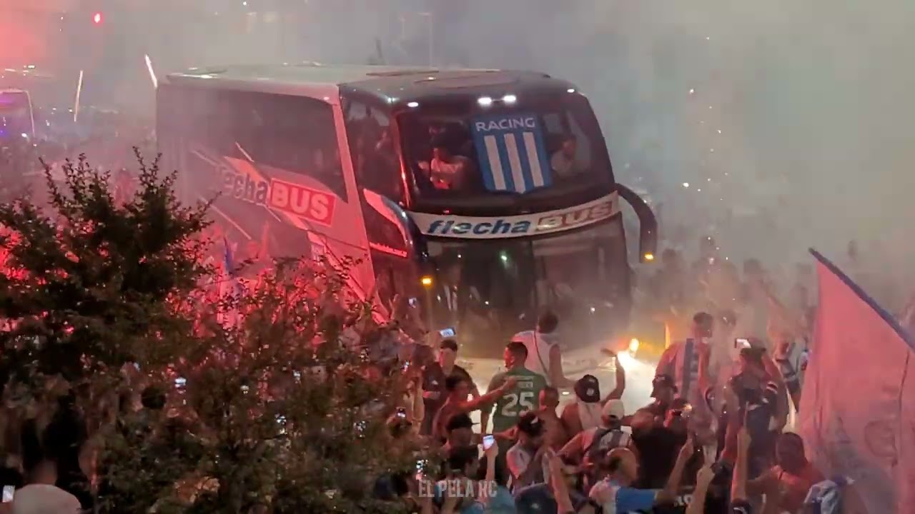 LLEGA EL MICRO AL CILINDRO! - RACING FINALISTA SUDAMERICANA 2024