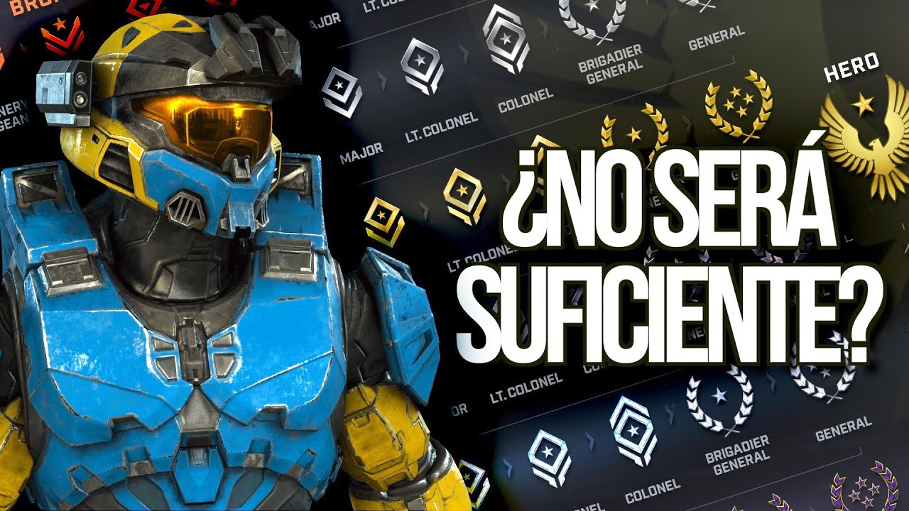 Halo Infinite - Nuevos Rangos Revelados (Reflexión Sobre La Progresión)