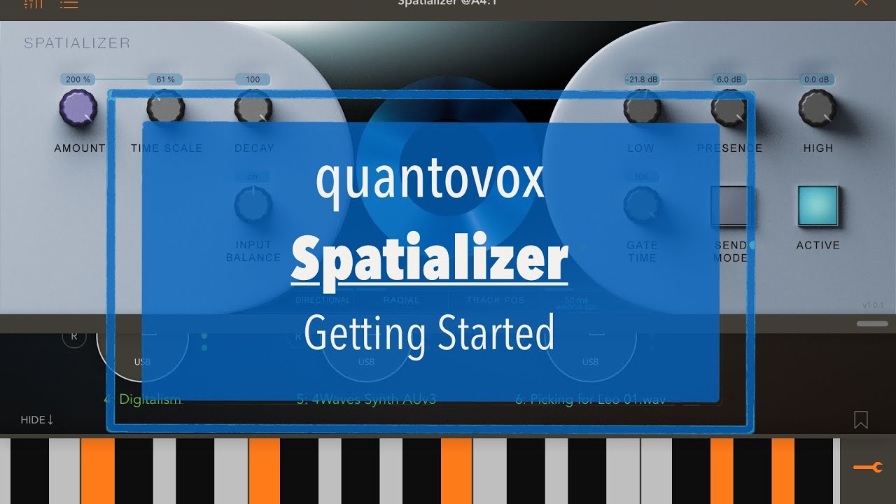 quantovox Spatializer - Tutorial: Getting Started and demo