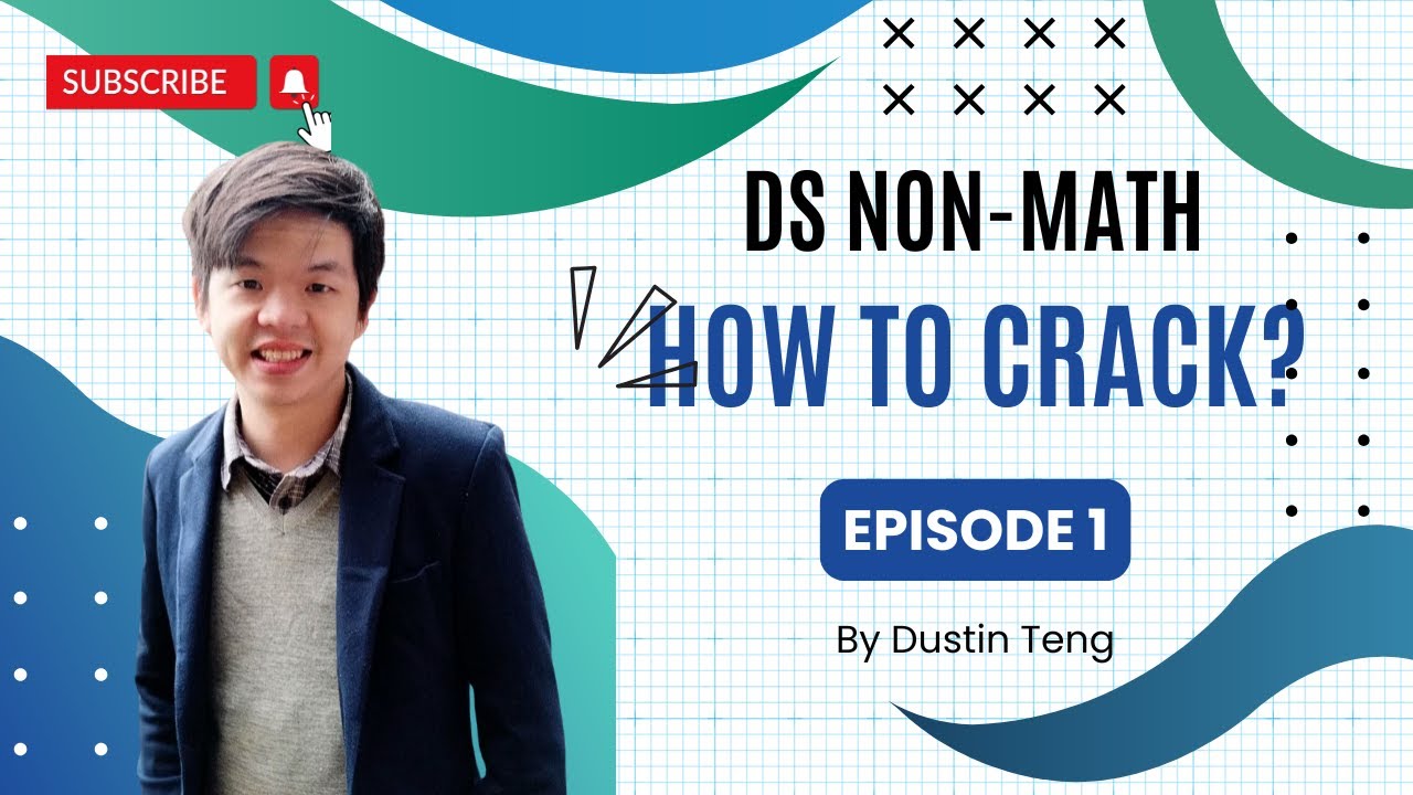 GMAT新制橫空出世的DS文字邏輯題（Data Sufficiency - Non-math），該怎麼解？（1）｜Dustin GMAT Terminator 終結者