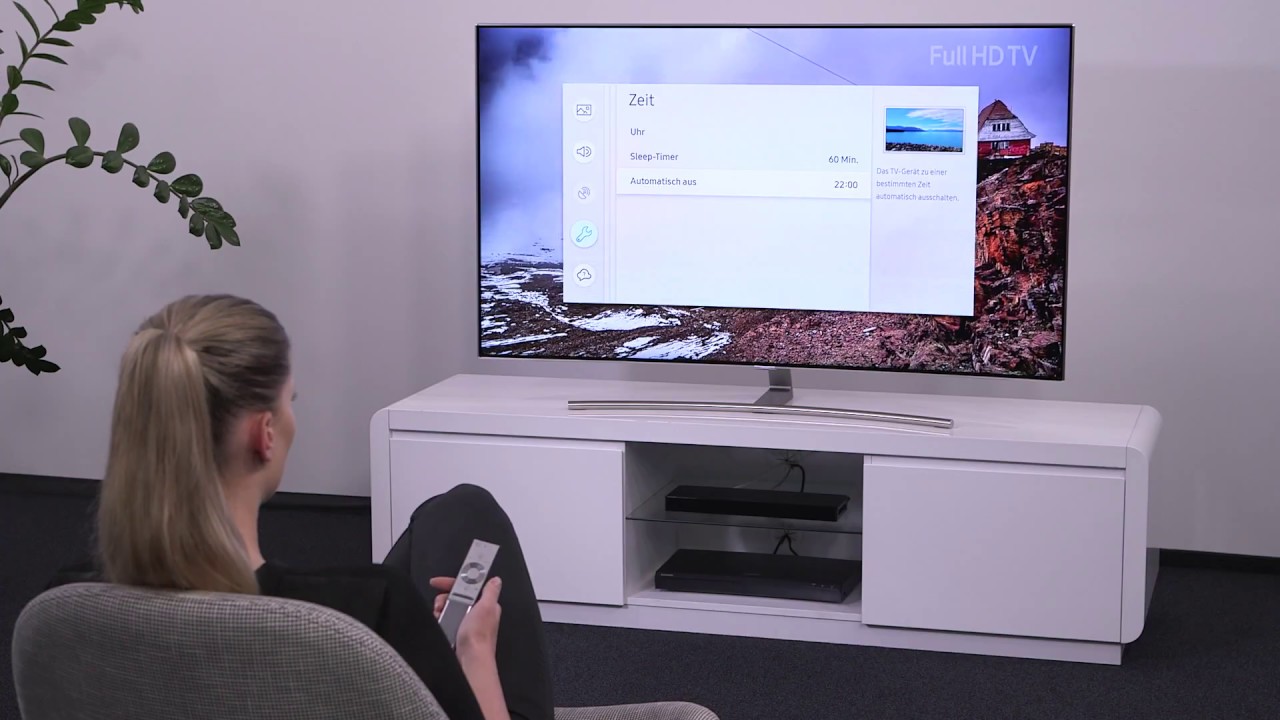 Samsung Smart TV: Automatisches Ausschalten