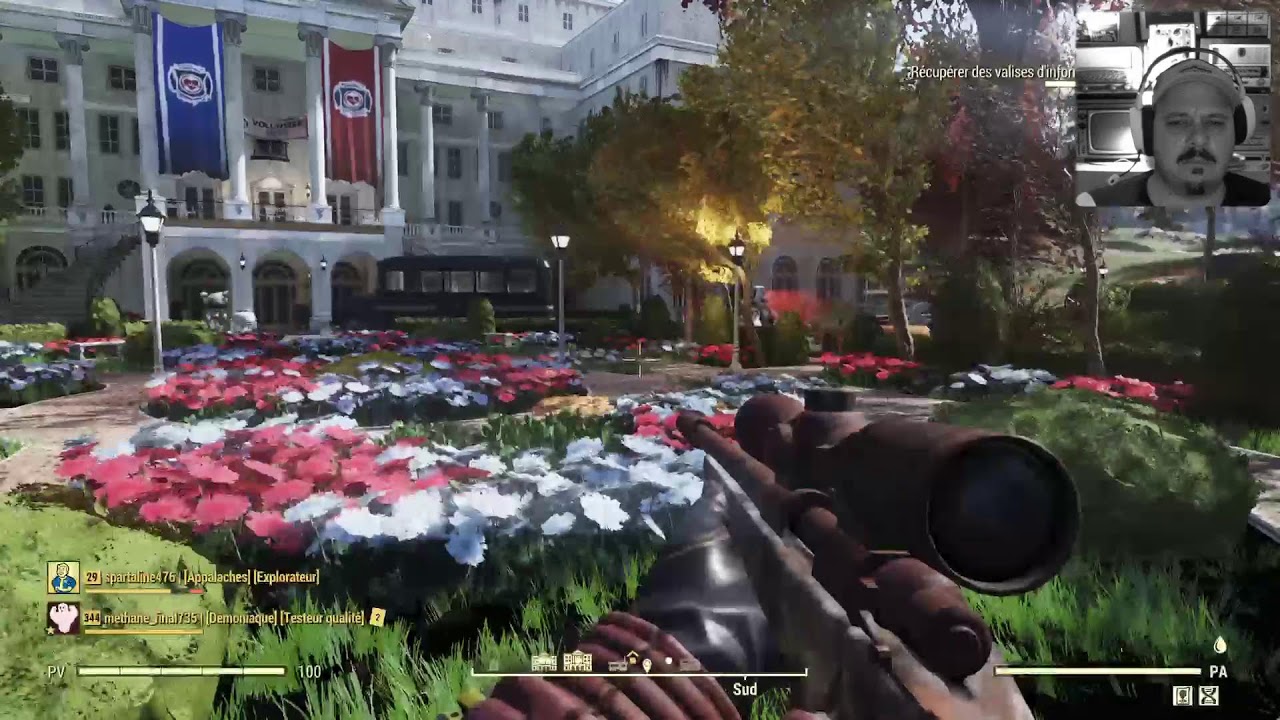Fallout 76 direct constructions évènements blabla et visites