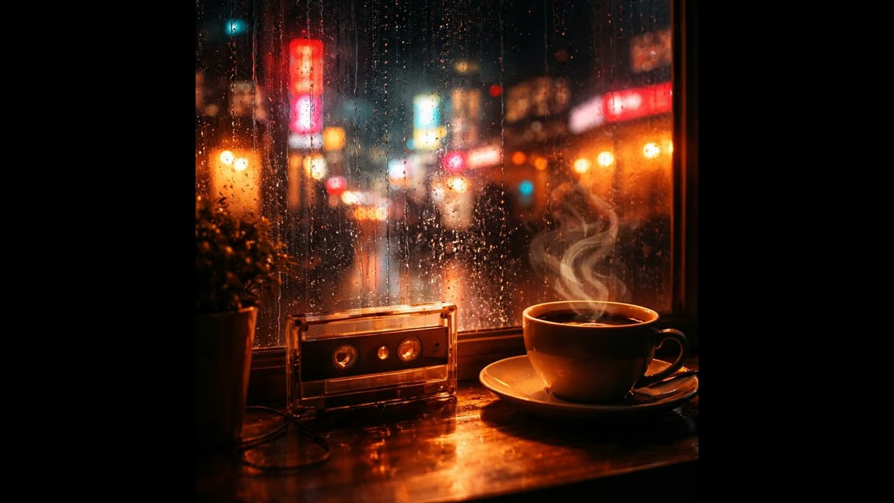 📼 비 오는 카페 테잎 — 장마철 첫 데이트 힙합 🌧️