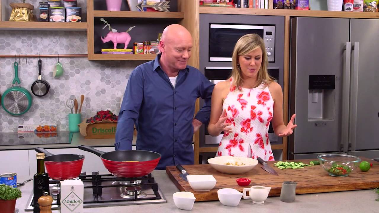 Spiced Fish Cutlet with Coconut Sauce and Cucumber Salad | Everyday Gourmet S5 E67