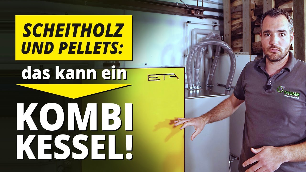 Gut informiert: So funktioniert der Kombikessel Scheitholz/ Pellets ETA SH Twin