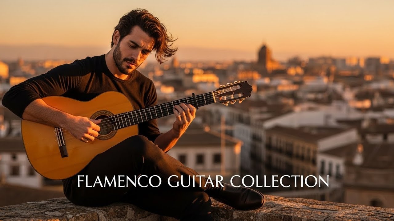 Spanish Guitar Sunset Vibes | Emotional Flamenco Rumba for Quiet Evenings