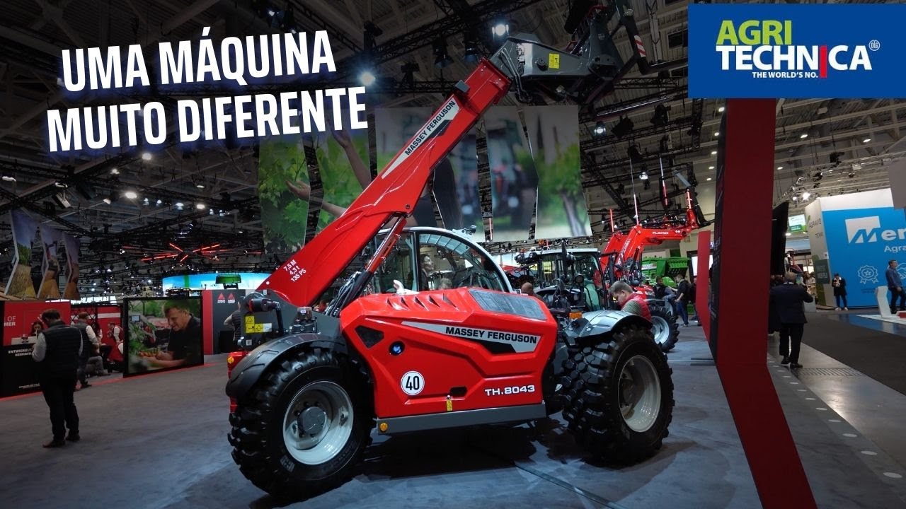 Tele Handler Massey Ferguson TH8043 na Agritechinica 2023