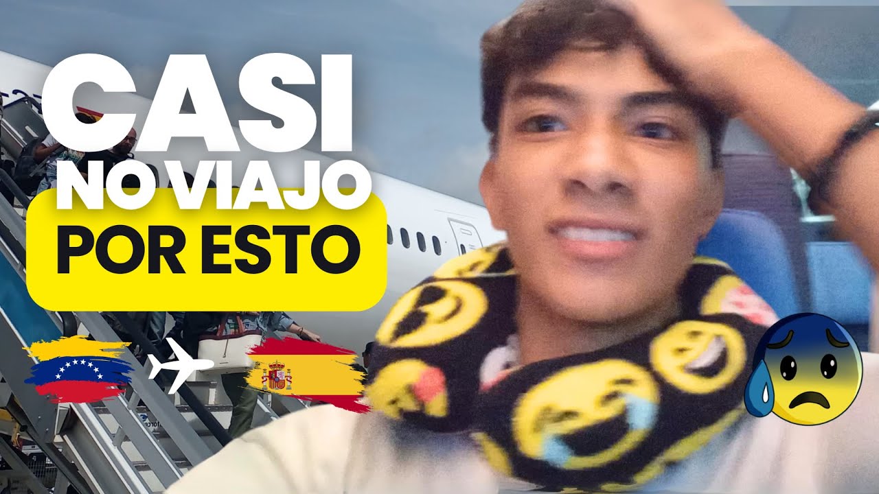 Mi odisea de Venezuela a España 🇪🇸 ¡Lo que nadie te cuenta! ¿Cómo es viajar en 2024?