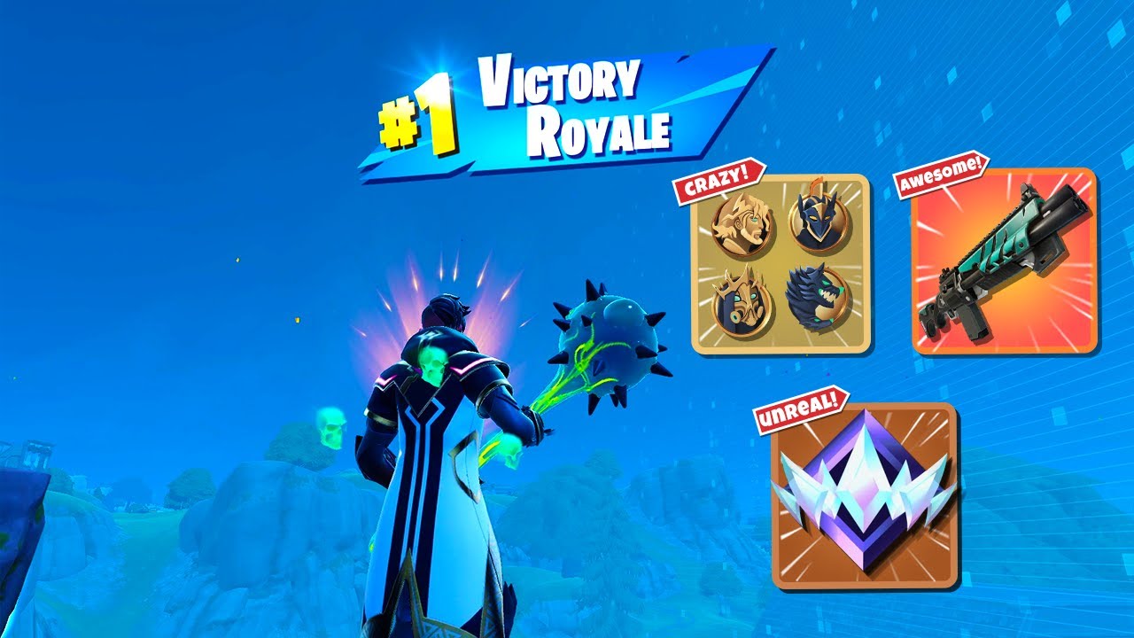 High Elimination Unreal Ranked Solo Gameplay (Fortnite Chapter 5 Season 2 Zero Builds)