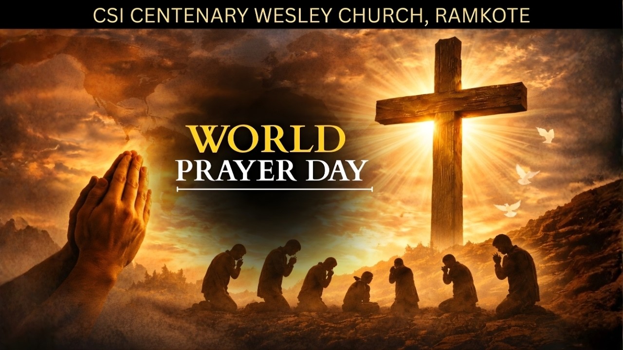 ‎World Prayer Day | 6:30.p.m | Rev.Dr. Samarpana Kiran‎
