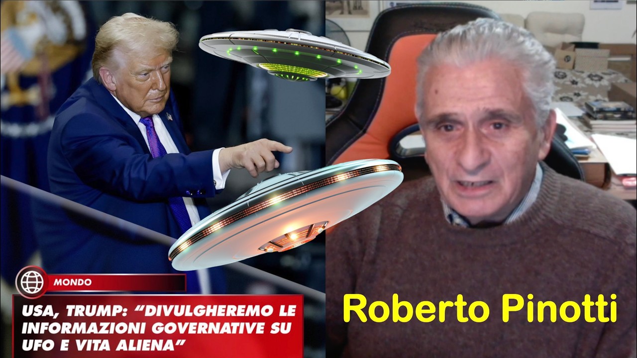 Roberto Pinotti - Trump parler&agrave; di extraterrestri e UFO. Perch&eacute; e cosa accadr&agrave;?