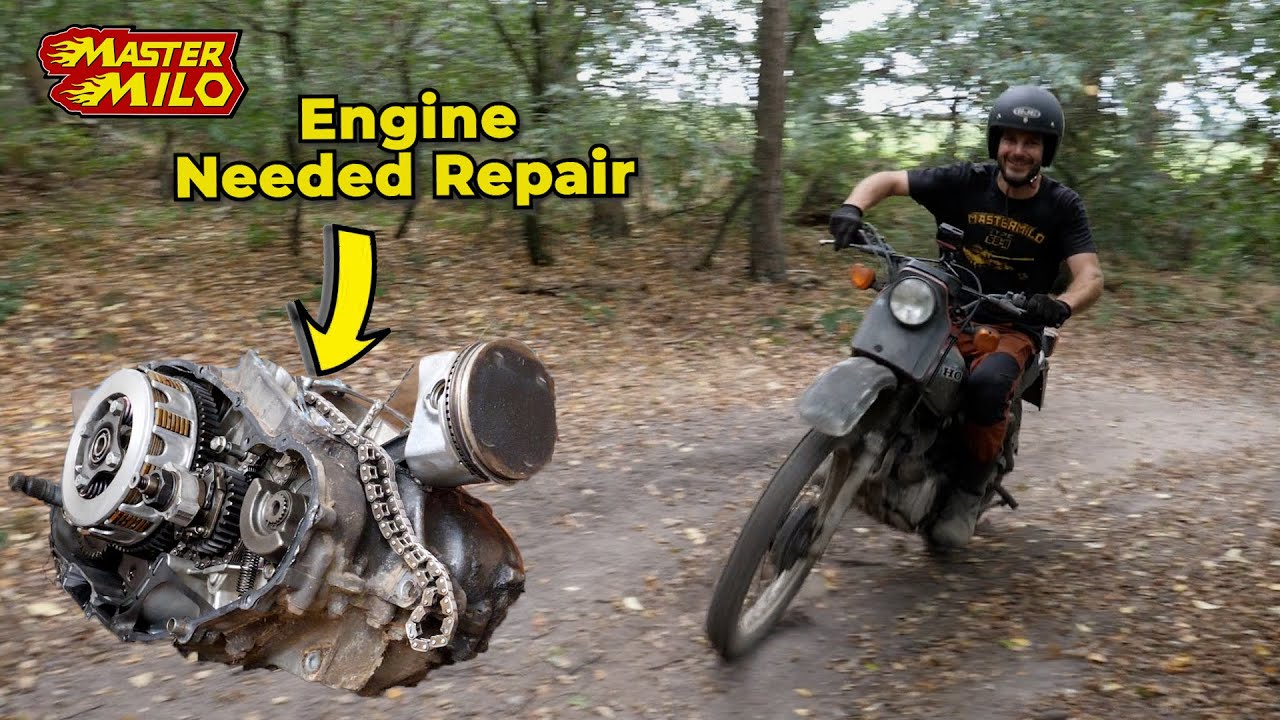 Honda XL500 Motorcycle Repair & Off-Roading!