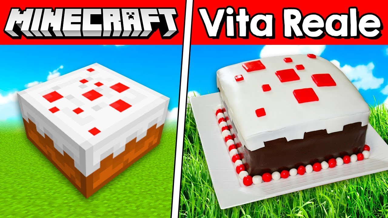 MANGIAMO CIBO DI MINECRAFT PER 24 ORE!