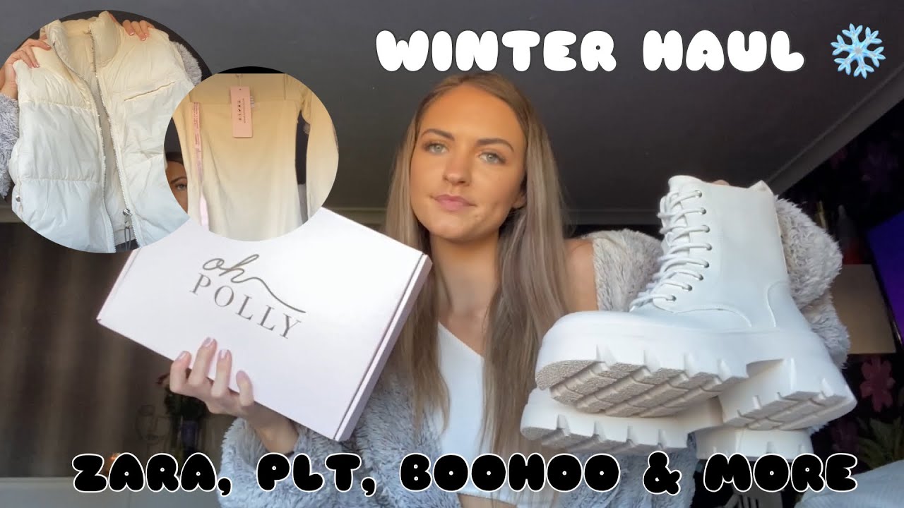 WINTER ESSENTIAL HAUL | Zara, PLT, ASOS, Primark, Lounge & MORE