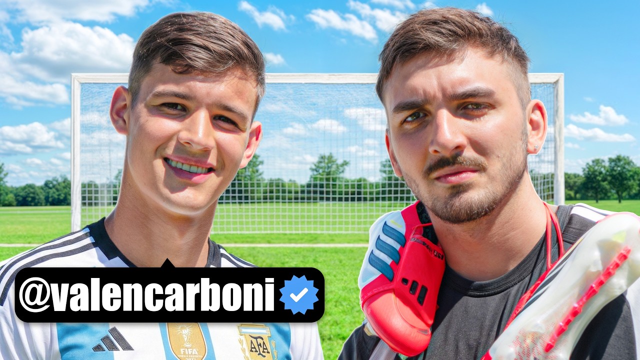 RETOS DE FÚTBOL CON VALENTIN CARBONI