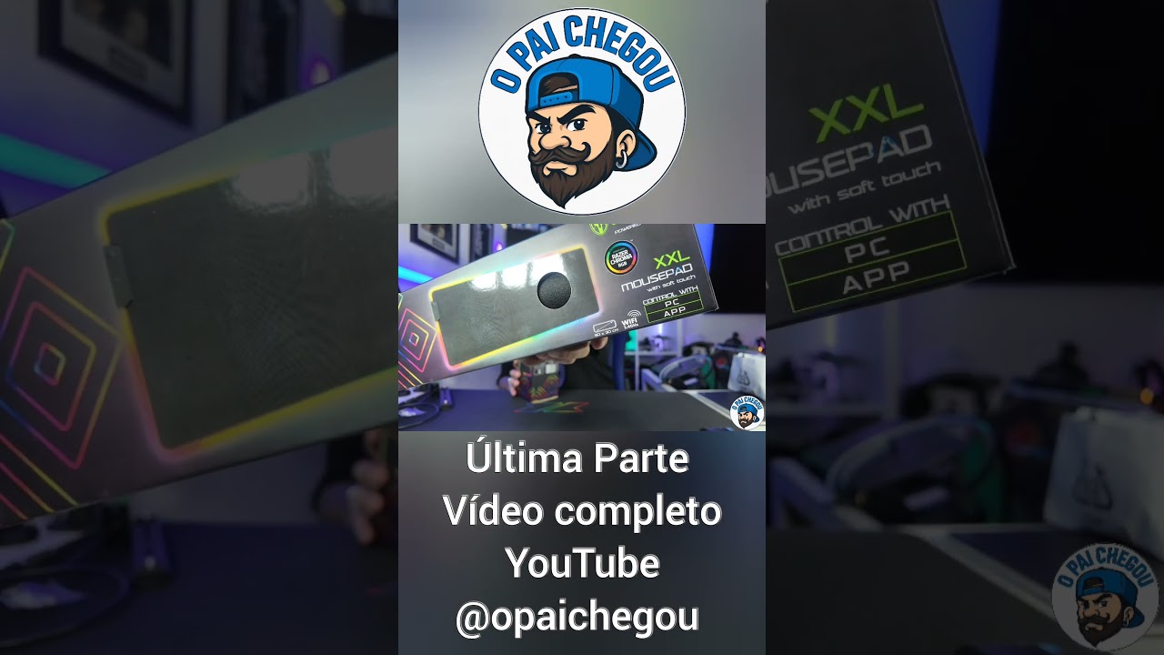 #opaichegou #divertido # #tecnologia #unboxing #setup #temu #led