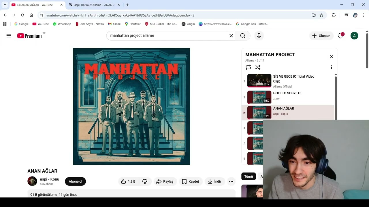 YILIN ALBÜMÜNÜ YAPMIŞLAR.. OLAĞANÜSTÜ!! OneLab - Manhattan Project Albüm Reaction & Analiz