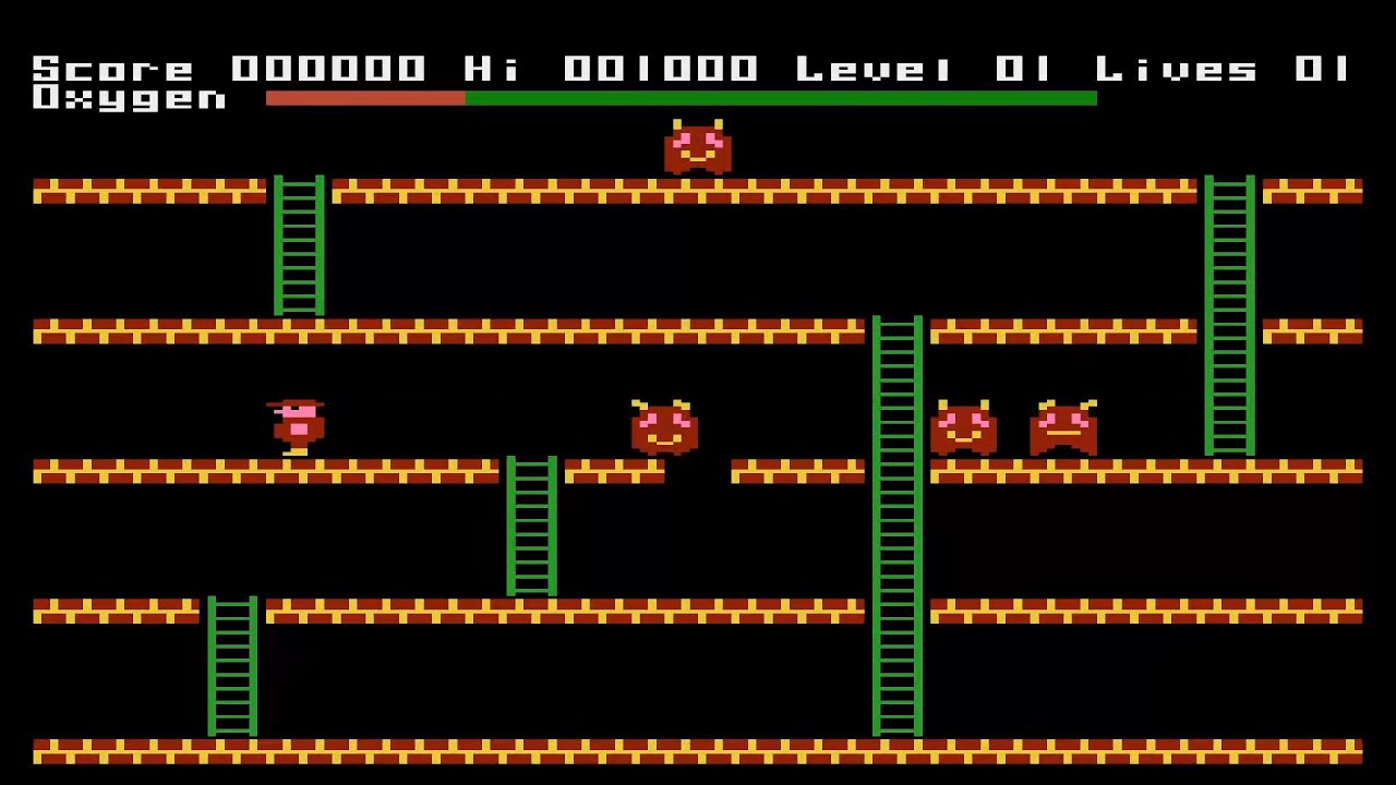 ATARI 8BIT XL XE PANIK By Spike & Atlantis Software 1987 400 800 600 1200 1400 1450 ATARIMANIA COM S