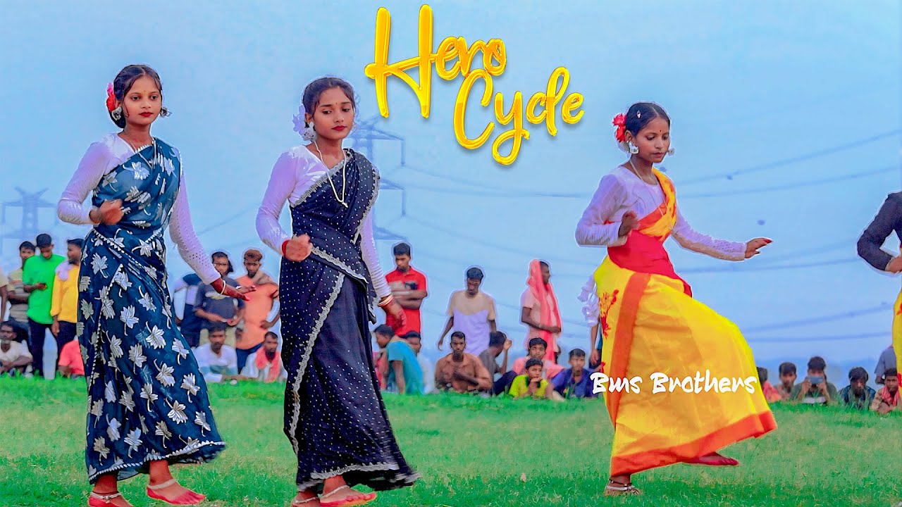 HERO CYCLE - 4k VIDEO//NEW SANTALI VIDEO 2025// FOOTBALL TOURNAMENT DANCE// @BMSBrothers
