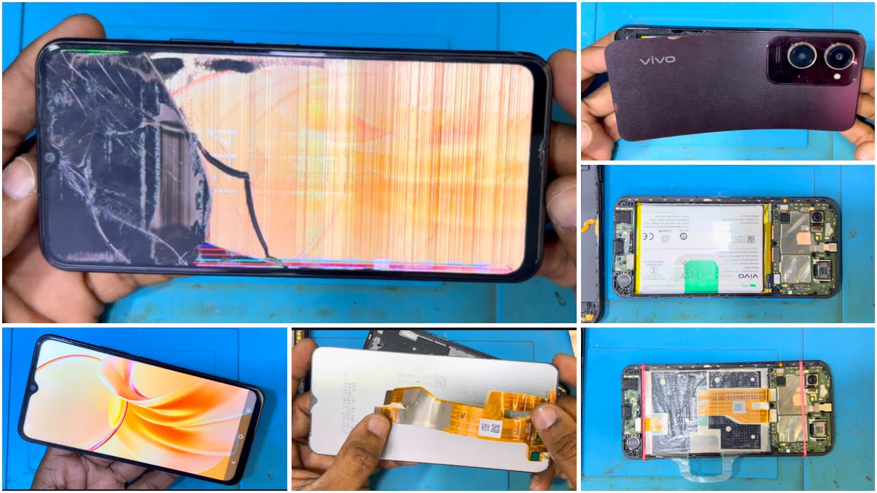 Vivo y28s 5g display change / vivo y28s 5g combo change / vivo y28s 5g disassembly / back panel open