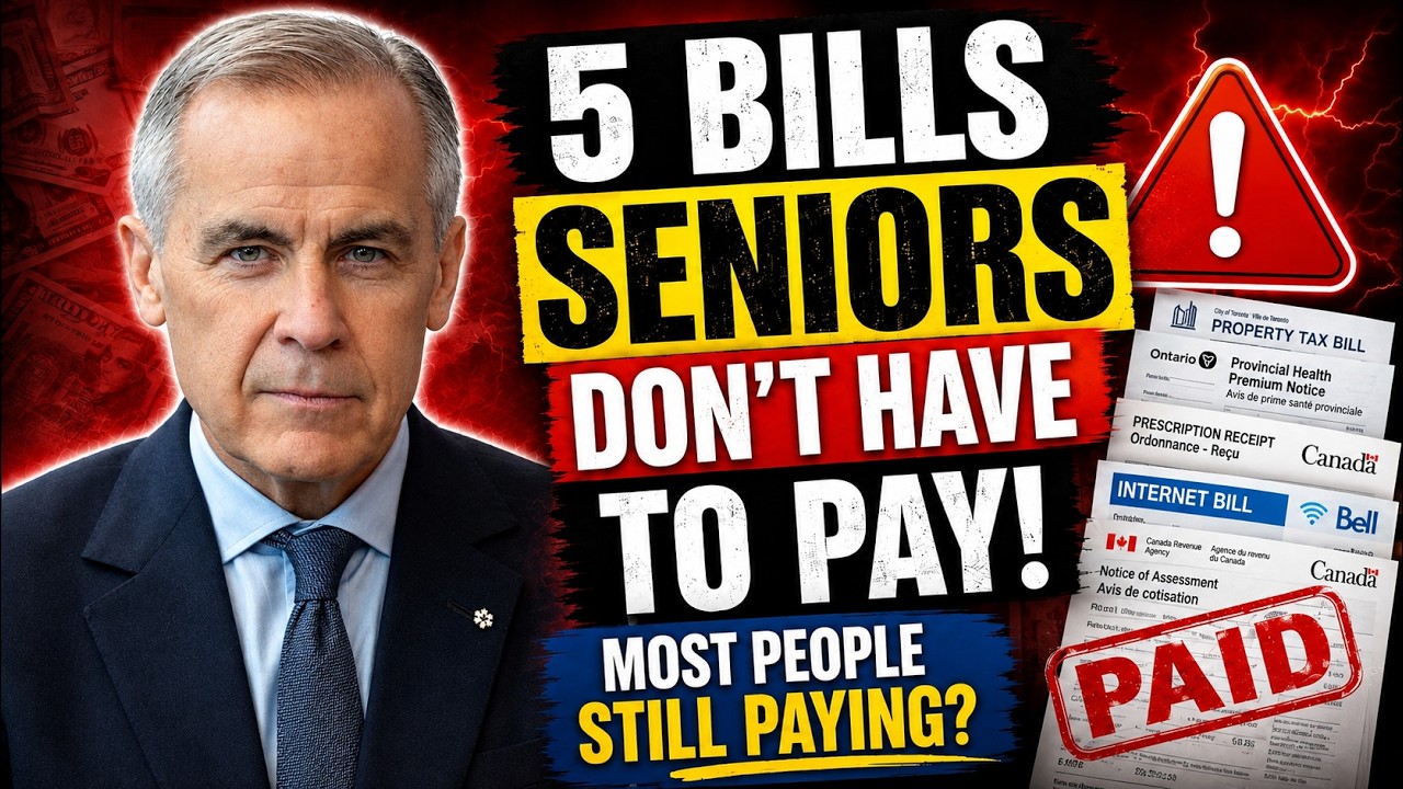 The Bills Canadian Seniors No Longer Owe After They Turn 65 (Most Never Claim Them)