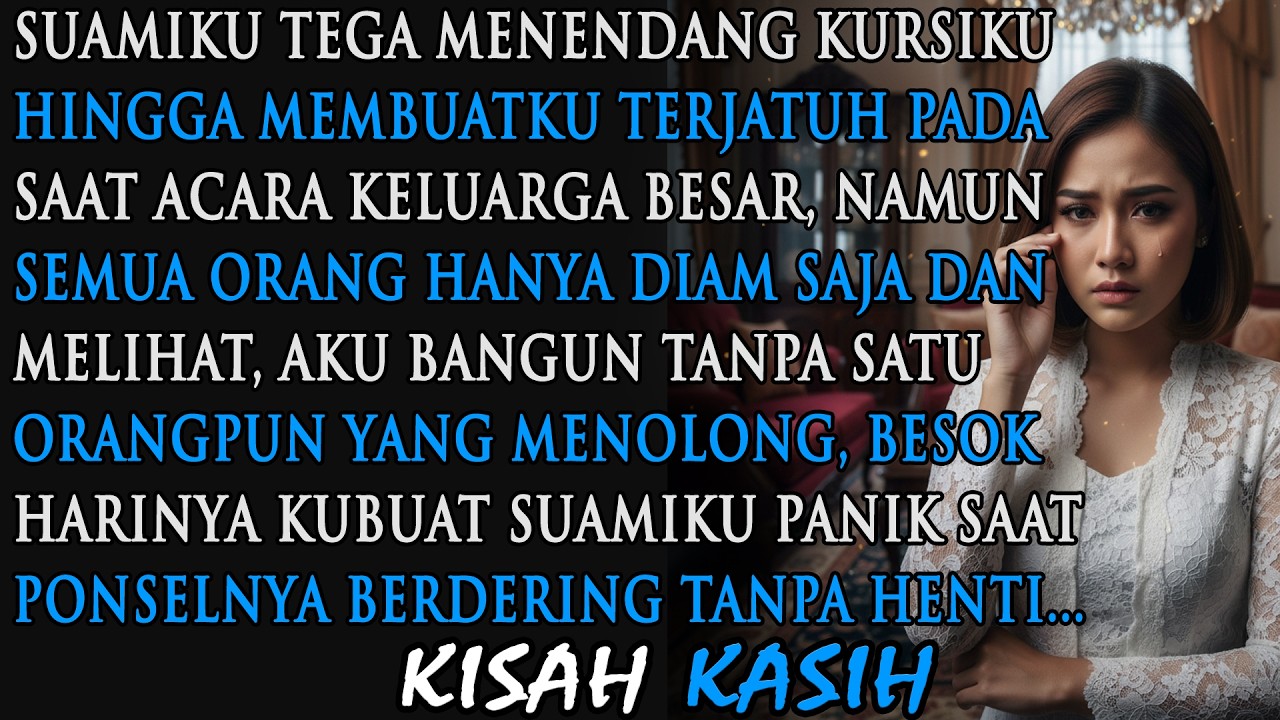SUAMIKU TEGA MENENDANG KURSIKU HINGGA AKU TERJATUH DIHADAPAN KELUARGA BESAR, KUBUAT DIA PANIK SAAT..