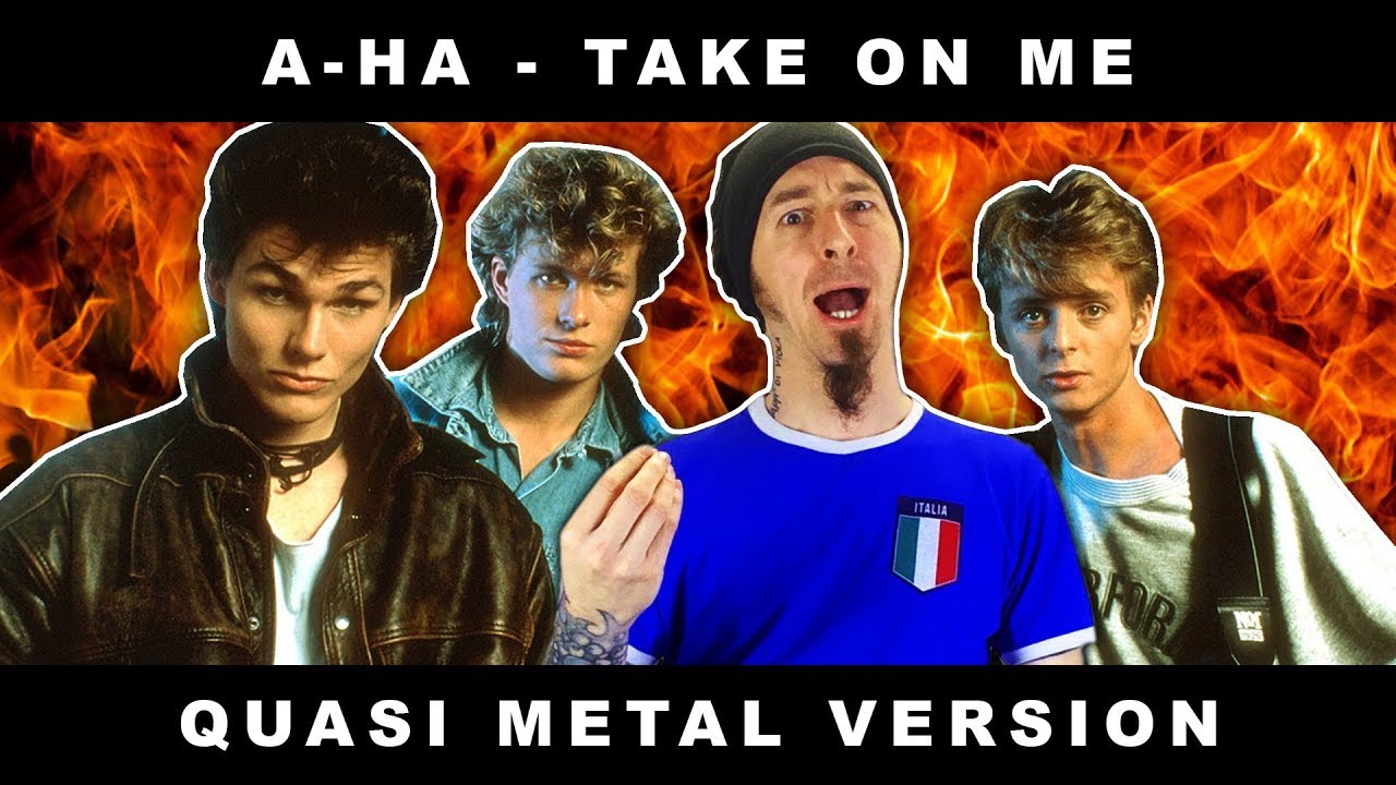 TAKE ON ME... but it's METAL [A-HA #PunkGoesPop Cover | Marca Canaglia]